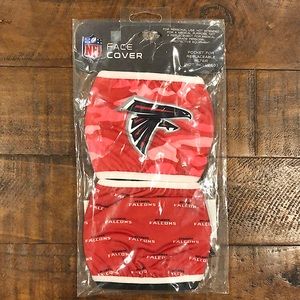 Atlanta Falcons Face Cover (Mask) 2PK